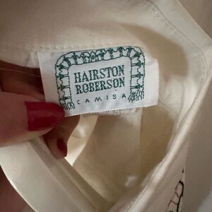 Vintage Hairston Roberson Holiday Shirt